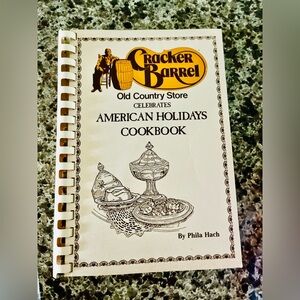 Cracker Barrel Old Country Store Cookbook - Black and White
